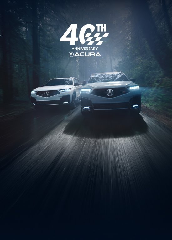 2026 Acura MDX with A-Spec Package in Platinum White Pearl and Advance Type S in Urban Gray Pearl (Premium Performance SUV)