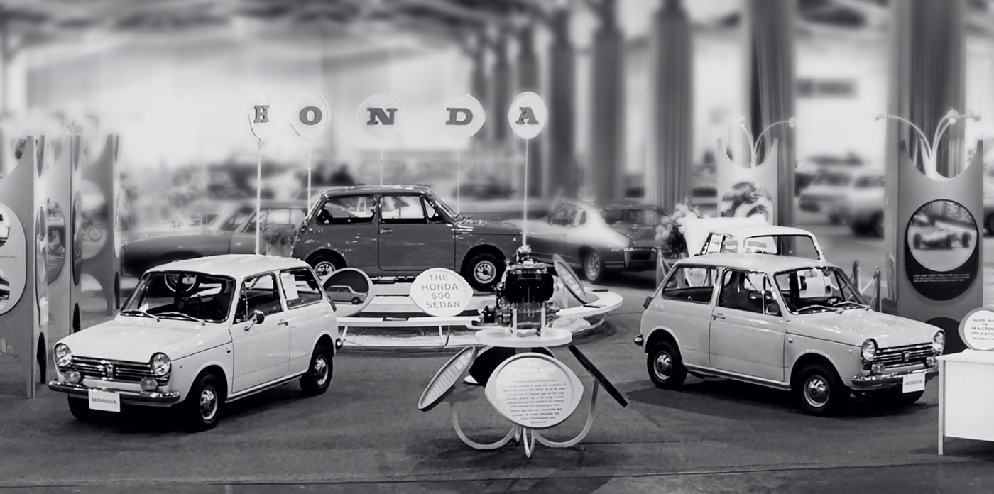 The Honda Heritage Center lobby from the '60s.