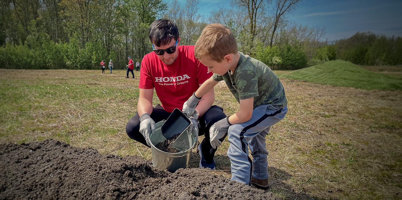 Honda Environment, Triple Action to Zero.