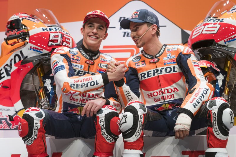 Marquez at MotoGP World Championship Grand Prix 2015